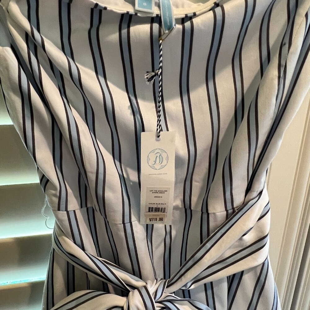 NWT Draper James Striped Dress